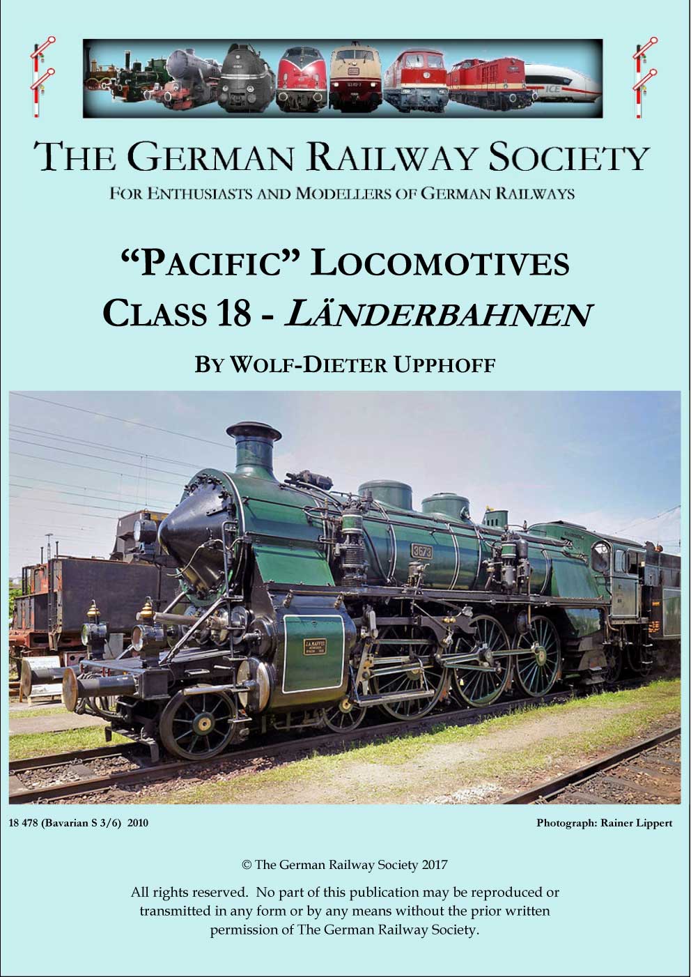 Cover image: Pacific locomotives class 18 – Länderbahnen