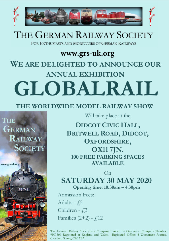 Global Rail 2020 flyer