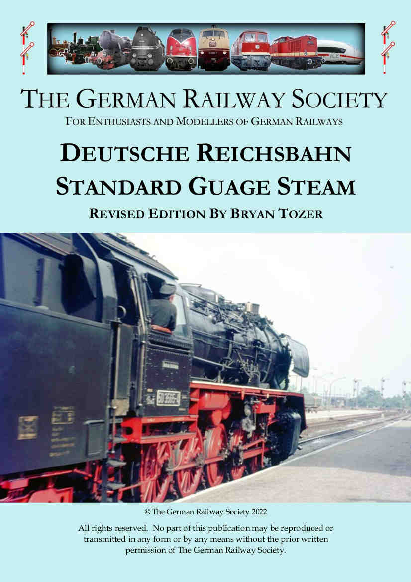Cover image: Deutsche Reichsbahn Standard Gauge Steam