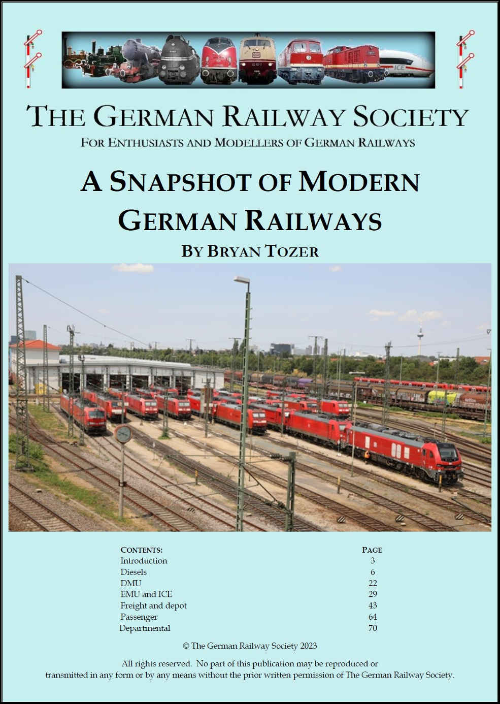 Cover image: A snapshot of modern German Railways